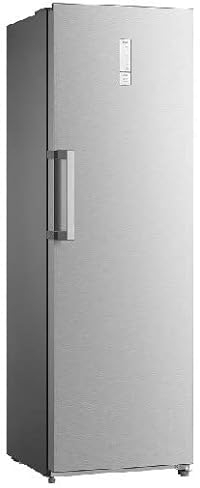 EDESA Frigorífico EFS-1823 NF EX con una puerta TOTAL No Frost de 1,85 m Regulación electrónica de temperatura Control electrónico mediante pantalla digital LED interior Ancho 59.5 Color Inox