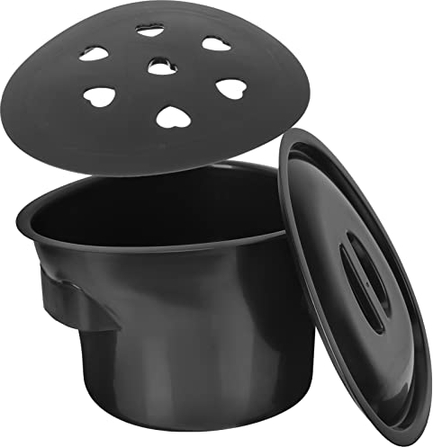 PATKAW 1 Satz Töpfchen-stuhl-zubehör Nachtkommode Eimer Geduldige Bettpfannen Urinflasche Bettpfannen Für Ältere Menschen Unisex Töpfchen Urinal Alten Sessel Plastik Toiletteneimer