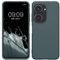 kwmobile Custodia Compatibile con ASUS Zenfone 10 / Zenfone 9 Cover - Back Case per Smartphone in Silicone TPU - Protezione Gommata - ardesia scuro