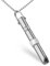 Breathlace Breathing Necklace, Anxiety Relief Breathing Necklace for Men and Women Breathing Exercises, Anxiety Relief, Meditation(Steel)