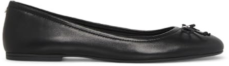 Windsor Smith Womens Black Leather Mocassin Flat Shoes - Babydoll