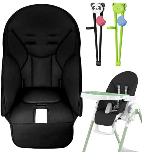 Baby Hochstuhl Bezug, Sitzverkleinerer Für Hochstuhl, Baby Hochstuhl Sitzbezug, Baby Esszimmerstuhl Sitzkissen, PU-Leder Hochstuhl Sitzauflage Für Peg-Perego, Siesta Zero3, Baoneo, Kosmic Jané
