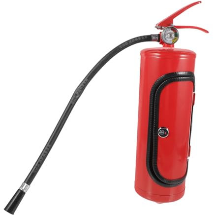 PRETYZOOM Scatola Bottiglie Vino Metallo Forma Estintore Contenitore Per Whisky e Regali Per Amanti Dei Per Feste e Speciali