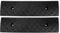 FOMIYES 2pcs Rubber Driveway Curb Ramps Kerb Ramp for Cars Multi-purpose Vehicle Ramp Wheelchair Accessible Black 3cm High Easy to Use Slope Steps