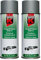 Auto K KWASNY 233 098 Special Auspuff-Spray Silber 800°C Lackspray 400ml (Packung mit 2)