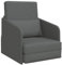 vidaXL Schlafsessel 2-in-1 Dunkelgrau 65x80x83 cm Stoff