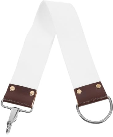 KAILIKETIY Doppellagiger Canvas Schleifriemen zum Rasiermesser Schärfen Langlebiger Barber Strop für Rasierklingen Scheren und Feine Schneidwerkzeuge für Friseure und Heimgebrauch