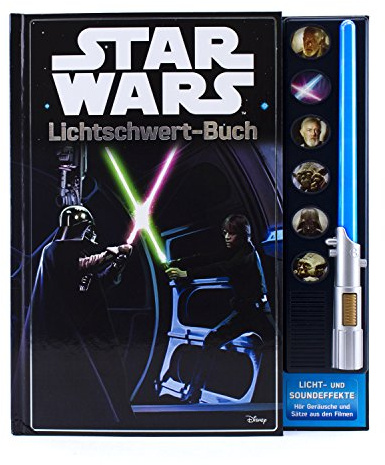 Star Wars Lichtschwert-Buch - Soundbuch mit 7 Geräuschen