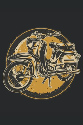 Simson-Schwalbe Oldtimer Zweitakt Geschenk Notizbuch: Simson-Schwalbe Buch / Planer