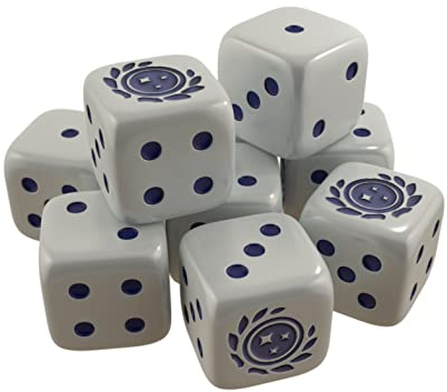 Gale Force Nine GF9ST006 - Star Trek Ascendancy: Dice Expansion - Federation, 9 Würfel