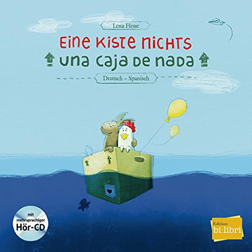 Eine Kiste Nichts: Kinderbuch Deutsch-Spanisch mit Audio-CD