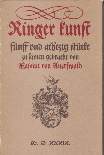 Ringer- Kunst: Fünf und Achtzig Stücke