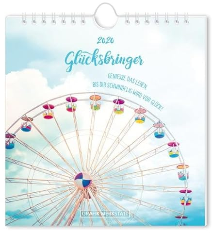Postkartenkalender 2020 Glücksbringer: Postkartenkalender