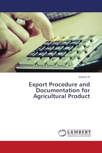 Export Procedure and Documentation for Agricultural Product: DE