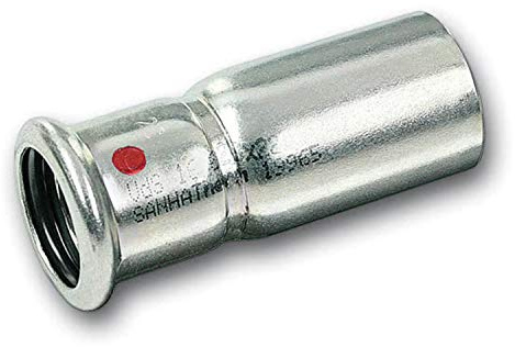 Therm Reduziermuffe mit Innen- und Außengewinde, Serie 24000 für geschlossene Heizungen, Druckluftanlagen und feuerlöschende Geräte, Stahl (Referenz 1242438976)