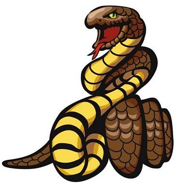 FahnenMax Autoaufkleber Sticker Schlange Kobra Aufkleber