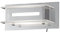 Trio Leuchten LED-Wandleuchte in Chrom, Glas satiniert/klar, mit Schalter, inklusive 1x 5W LED, Breite: 18 cm 222470106