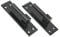Wyre Direct - 2pcs Heavy Duty Gate Hinges Brackets - Wrought Iron Gate Hinges Heavy Duty with 12mm Pin Black - Heavy Duty Hinges for Outdoor Gates, Field Gate Hinges, Garage Door Hinges