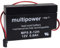 akku-net Bleiakku (multipower) für Solar Rolladen Heim & Haus, 12V, Lead-Acid