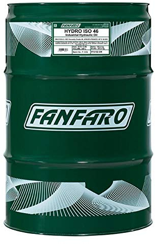 FANFARO 2102 Hydro ISO 46 LONGLIFE 208L