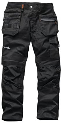 Scruffs Trade Flex Work Trouser Black 36S (T54494)