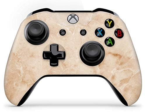 Skins4u Aufkleber Design Schutzfolie Vinyl Skin kompatibel mit Xbox One Controller Marmor Gold