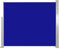 vidaXL Toldo Lateral Retráctil 120x300 cm Azul Parasoles Sombrillas Exterior
