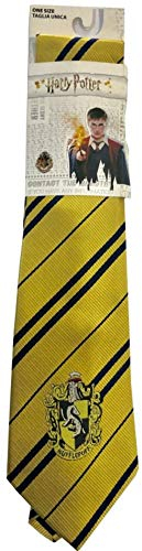 Sabor Krawatte Erwachsene Hufflepuff Haus mit Original Emblem 140cm Harry Potter Necktie
