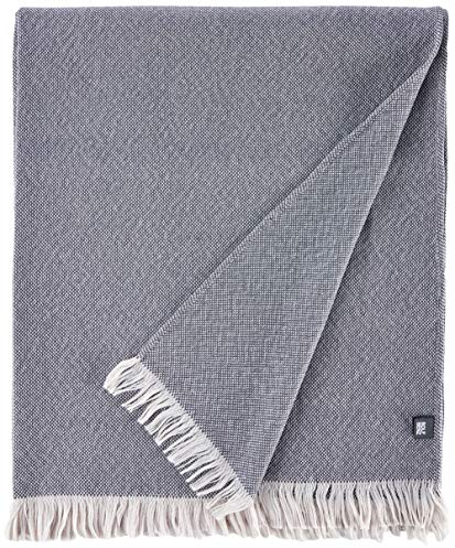 Rolf Benz Plaid, 50% Wolle 50% Polyacryl Grau 200x240cm