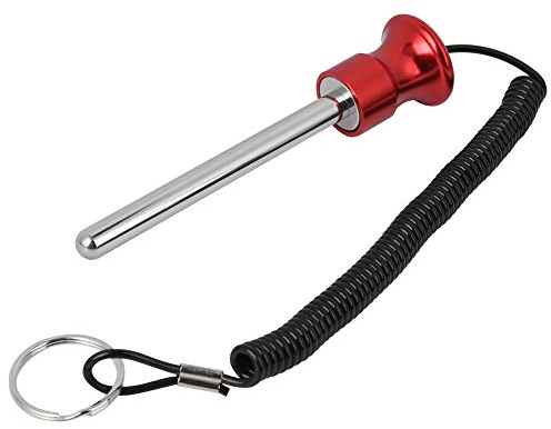 OKBY Weight Stack Pin - Magnetic Stack Training Pins Strength Machine Pin with Pull Rope Training Equipment Fitness Accessories(Red)