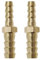eMagTech 2pcs Raccord de Tuyau Réduction Barbe en Laiton Connecteur Droit 8mm à 6mm pour Tuyau d'air de Bateau