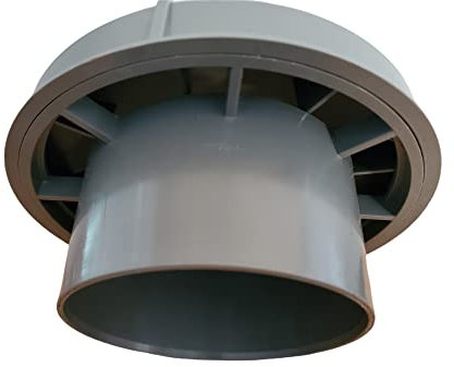 Chapeau de ventilation Ø 100 mm Gris Outile