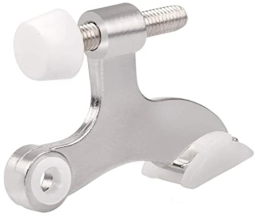 Hinge Pin Door Stopper Adjustable Heavy Duty Door Stop Heavy Duty Hinge Pin Door Stop for Preventing Damage Walls and Extra Door Security Home Office Doors