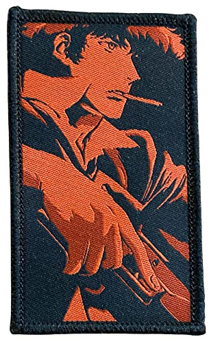 Zen Monkey Studios Noir Spike Patch – Cowboy Bebop Aufnäher zum Aufbügeln
