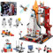 Space Shuttle Giocattoli, Set di Razzi Aerospaziali a MINT 11 in 1, Figure di Astronauta per Adulti Bambini 6-12 Anni (855 Pezzi)