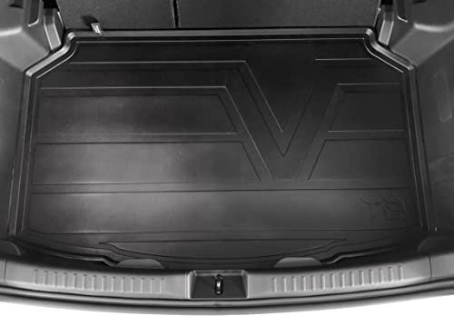 Bandeja baúl a medida para Toyota Yaris (5 puertas) a partir de 2017 - Base baja - Protector de maletero antideslizante T2 - Alfombrilla para maletero de polietileno PE