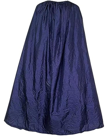 Baoblaze Tragbare Umkleidekabine, Sichtschutz, Ankleidebezug, weiches und verdicktes Zubehör, multifunktional, 139,9 cm lang, für Tänzer, Bräute, Models, Navy blau