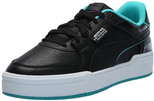 PUMA Shoes Herren Mercedes AMG Petronas F1 CA Pro Schuhe, Black-Sheen Green, 13, 47 EU
