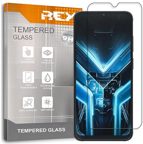 REY Pack 2X Pellicola salvaschermo per CUBOT X70 - CUBOT P80, Vetro temperato, di qualità Premium