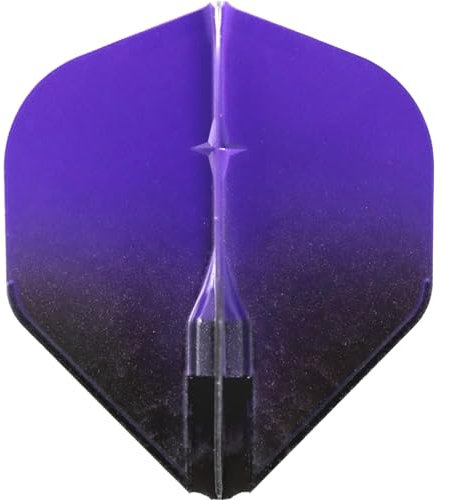 DARTSTURM L-Style - Champagne Flight EZ - Twotone Schwarz - Standard Farbe Lila