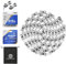 KWCHIAN Bike/E-Bike Chain Kit 8/9/10/11 Speed Chain - Road & Mountain Bicycle Chain for Shimano SRAM Campagnolo -Silver Black(Individually Packaged Quick Link(1 Set, 10 Speed Chain Kit)