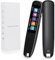 Upgraded Scan Reader Pen, Portable 134 Language Translator Device, Scan Reader Pen for Voice Translator Device, Wi-Fi Wireless Reading Pen for Dyslexia, Wireless Language Translator (Black-A)