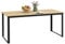 Outsunny Gartentisch Metall 175x78 cm Wetterfest Balkontisch mit Holzoptik, Lamellendesign Buffettisch Campingtisch für 6 Personen Terrassentisch Outdoor Esstisch für Garten, Terrasse Balkon Schwarz