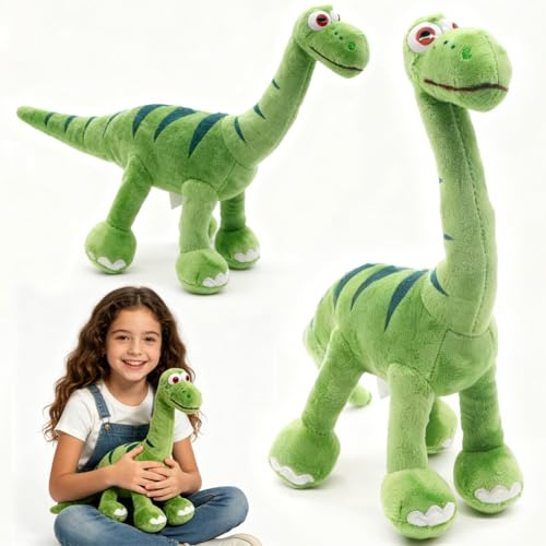 KMFASVX Dinosaurier Kuscheltier, Dinosaurier Plüschtier,Dino Kuscheltier, Tyrannosaurus Plüsch Cuddle Toys Stofftier Plüschtier Kuscheltier Figur 30cm - Grün