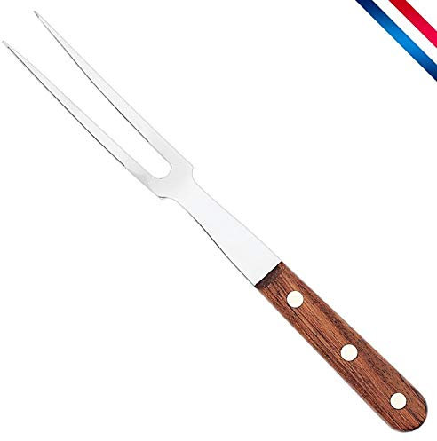 Fourchette courbe 2 dents - Palissandre - 28 cm