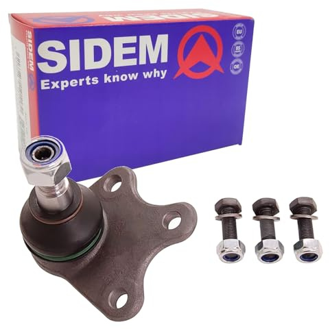 SIDEM 57082 Trag-/Führungsgelenk | Kompatibel mit: SEAT CORDOBA, IBIZA III, SKODA FABIA I, FABIA I Combi, FABIA I Praktik, FABIA I Stufenheck, FABIA II