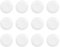 Athena Hotelware CF360 12X Narrow Rimmed Service Plates 6 1/2 In/165mm Porcelain White
