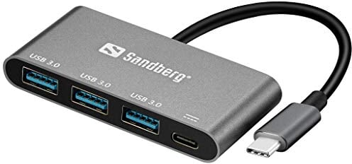 Sandberg USB C bis 3xUSB 3.0 Hub PD