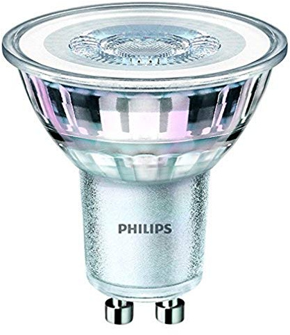 Philips LED Classic Glas warm weiß Spot Licht, GU10, 4.59 W