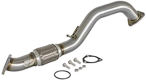 aFe Power 48-36605 Twisted Steel 2 ½ In. Rear Down-Pipe/Mid-Pipe, 1 Pack